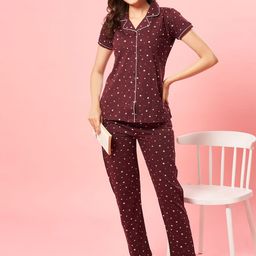 QUIRA Women Printed Night suit-image-52