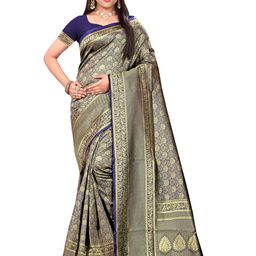 Maroosh Woven Design Zari Banarasi Saree-image-86