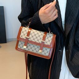 LULU & SKY Colourblocked PU Structured Handheld Bag with Tasselled-image-84