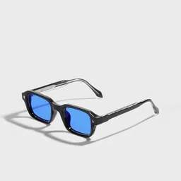 SAM & MARSHALL Unisex Rectangle Sunglasses with UV Protected Lens-2