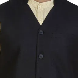 Authentics Woven Nehru Jackets image 2