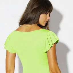 Kotty Flutter Sleeve Top image 3