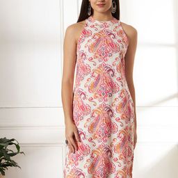 Anouk Rustic Women Ethnic Motifs Printed Halter Neck Kurta-28