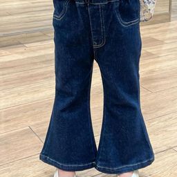 LULU & SKY Girls Flared High-Rise Jeans-picture-7