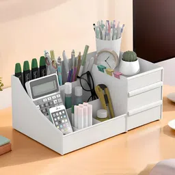 Aura White Set of 1 Regular Drawer Organiser Organisers-35