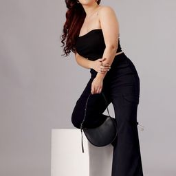 Miss Chase A+ Women Wide Leg High-Rise Heavy Fade Stretchable Jeans-image-91