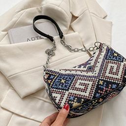 CORSICA Women Black Ethnic Motifs Embellished PU Sling Bag-image-8