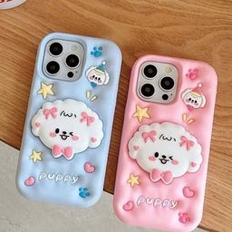 CASE CREATION Cartoon Characters Printed iPhone 15 Back Case Mobile Accessories-16