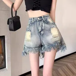 StyleCast Women Slim Fit High-Rise Shorts-picture-32