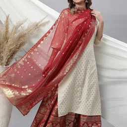 AURELIA Ethnic Motifs Printed Dupatta image 4