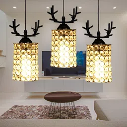 KINIS Black Quirky Hanging Light Ceiling Lamp-image-63