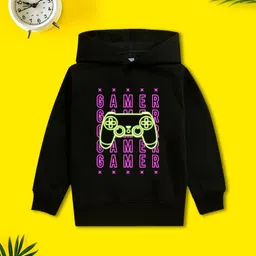 NUSYL Boys Printed Hooded Sweatshirt-picture-47