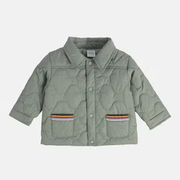 MINI KLUB Boys Spread Collar Solid Padded Jacket-picture-32