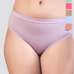 Kalyani Eve Pack Of 6 Cotton Mid-Rise Hipster Briefs Eve_S_CRL_ND_OGR_SBLE_LPH_LV_P6-picture-56