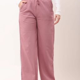 EENDLESS ATIRE STYLISH PINK COLOR POLYESTER FABRIC CARGO PYJAMA FOR WOMEN Women Pyjama-image-2