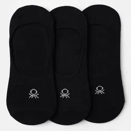 United Colors of Benetton Unisex Pack of 3 Invisible Liner Socks-picture-9
