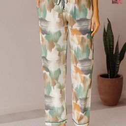 ETC Women Pack Of 2 Printed Mid-Rise Lounge Pants-picture-2