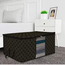 Kuber Industries Black 2 Pieces Regular Multi-Utility Organisers image 2