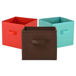 Kuber Industries Green & Red 3 Pieces Multi-Utility Organisers-14