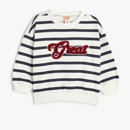 Koton Girls Cotton Round Neck Sweatshirt-image-62