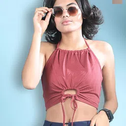 Cutiekins Embellished Cotton Crop Top-31
