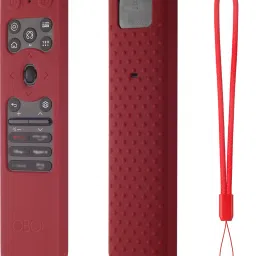 Front & Back Case for LG Smart TV Remote LG MR25GA Half Wrap Protective Cover with Lanyard[Remote NOT Included]-41
