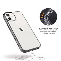 DailyObjects Stride 2.0 Clear iPhone 12 Back Case image 2