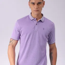 The Indian Garage Co Men Solid Polo Collar T-shirt-picture-34