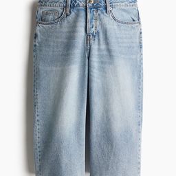 H&M Low Knee-Length Denim Shorts-image-11
