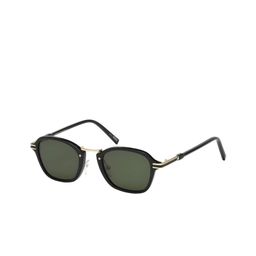 Mont Blanc Men Black Wayfarer Sunglasses with Grey UV Protected Lens - MB659S 47 01N-image-25