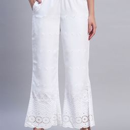 Shopping Queen Women Embroidered Ethnic Palazzos-image-77