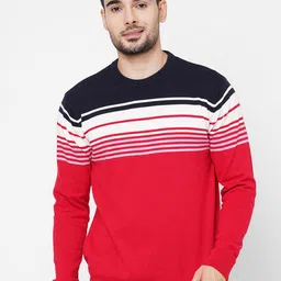 Loopers Men Striped Cotton Sweatshirt-picture-10