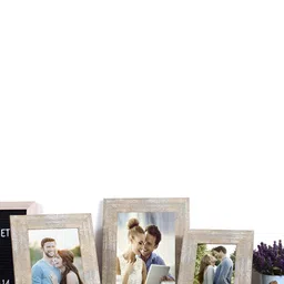 Art Street Beige 2 to 4 Pieces Wood Table Photo Frames-image-34