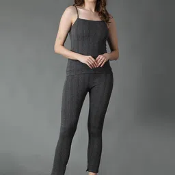 Wearslim Striped Cotton Thermal Set-image-30