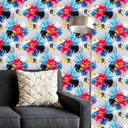 ArtzFolio Printed UV-Resistant Anti-Bacterial Watercolor Tropical Flowers Peel & Stick Wallpaper-image-58
