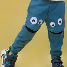 Nino Togs Boys Printed Mid-Rise Joggers-image-36