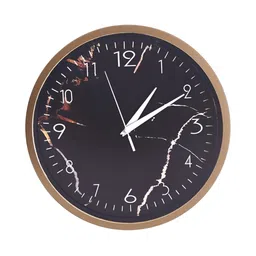 PROKART Copper-Toned Contemporary Wall Clock-picture-2