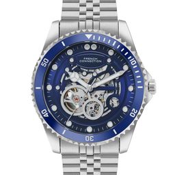 French Connection Men Skeleton Dial Analogue Automatic Motion Watch FCA19USM-26
