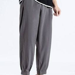 StyleCast x Revolte Men Regular Fit Mid-Rise Anti Fit Trousers-picture-5