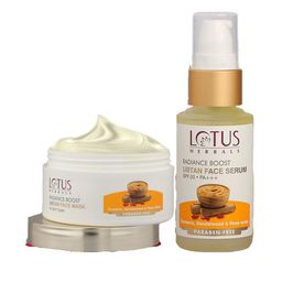 Lotus Herbals Set Of 2 Radiance Boost Ubtan Face Mask - 100 g & Face Serum Combo - 30 ml-9