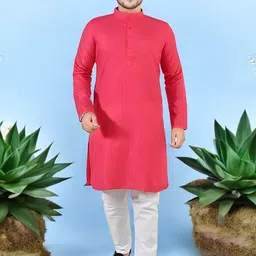 Atly Men Striped Regular Sequinned Pure Cotton Kurta with Pyjamas-22