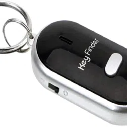 Mini Keychain LED Whistle Key Finder Flashing Sound Beeping Remote Tin Whistle-image-44