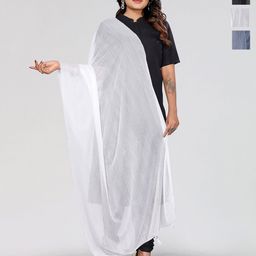 Moda Rapido Selection Of 3 Striped Dupattas-picture-11