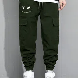 BAESD Boys Relaxed Cargos Regular Fit Cotton Trousers-image-84