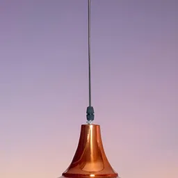 KINIS Copper-Toned & Silver-Toned Aluminium Quirky Ceiling Lamp-image-43
