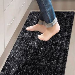 Kuber Industries Grey Non Slip Soft & Comfortable Bed Side Runner image 4