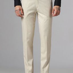 TAHVO Men Relaxed Easy Wash Trousers-image-95