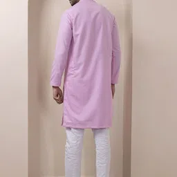 DEVOILER Men Ethnic Motifs Printed Regular Kurta with Pyjamas image 2