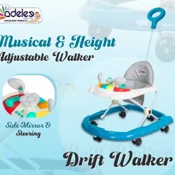 Musical Activity Walker With Parent Rod-6