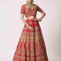 The Front Row Embellished Beads and Stones Ready to Wear Lehenga & Blouse With Dupatta image 5